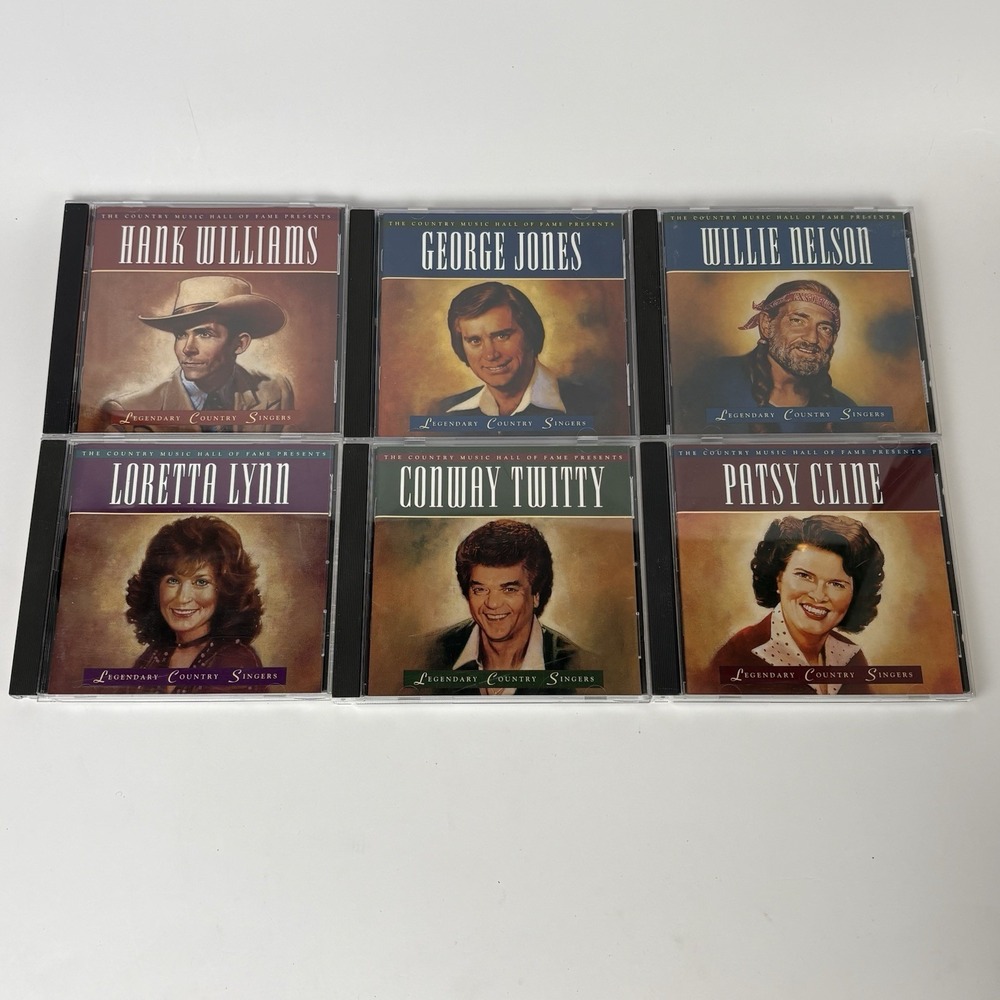 Legenday Country Singers Time Life Collection CD Set Hank Willie Conway Loretta